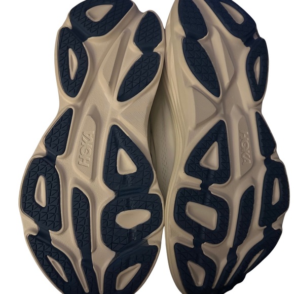 Hoka Bondi 8 Frost/Gold Running Shoes Men's Size 11.5 *BEST PRICE for NWOB!* - Picture 5 of 8